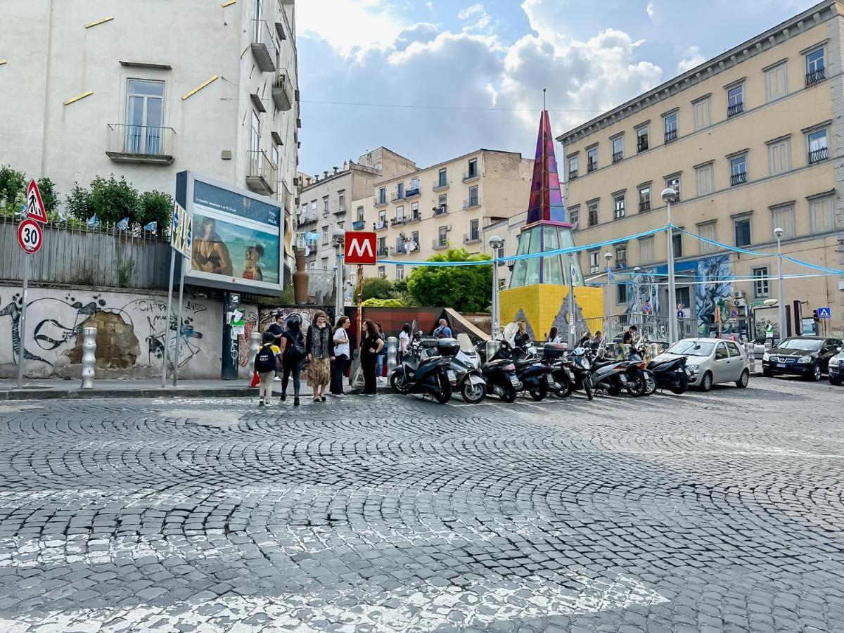 Exclusive Parking Flat X 4 Near Metro 1 Salvator Rosa Apartment Naples
