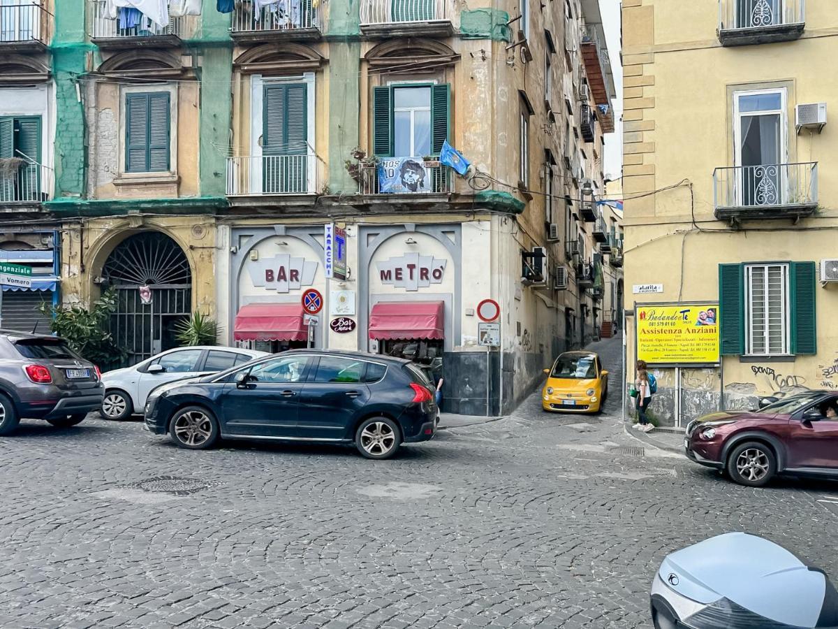 Exclusive Parking Flat X 4 Near Metro 1 Salvator Rosa Apartment Naples